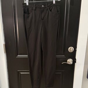 Soma Black Ponte Pants